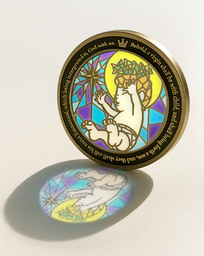 用銅幣記錄溫暖的聖誕時刻