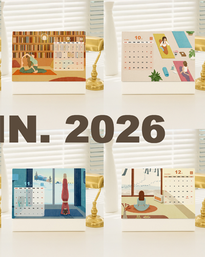 2026 月曆9-12月設計 / 平面設計